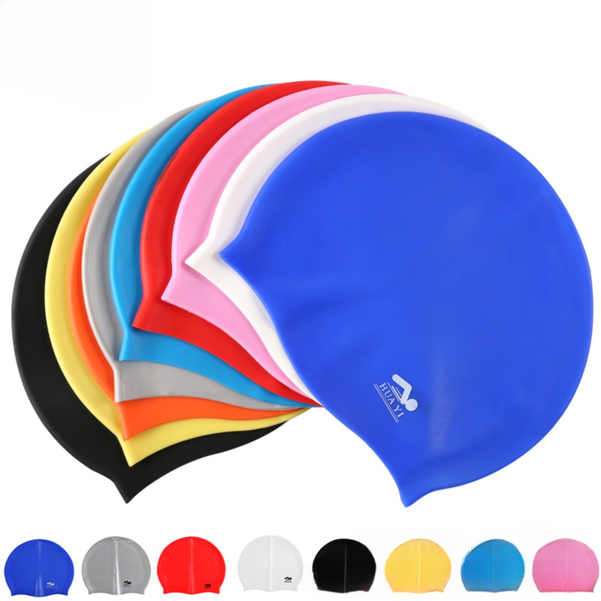Bonnet de bain élastique en Si - Swim Hat Silicone avis et prix